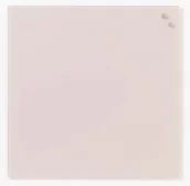 Tablice i flipcharty - NAGA Szklana tablica magnetyczna pudrowa 45x45 10725 - miniaturka - grafika 1