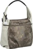 Torby i organizery dla mam - Lassig Torba do przewijania Casual Hobo Bag olive/beige - miniaturka - grafika 1