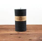 Świece - Fraida.pl Świeca z wosku pszczelego K czarna SA34-k - miniaturka - grafika 1