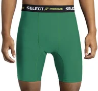 Bielizna sportowa męska - Select 5640200111krótkie legginsy męskie, kompresyjne, czarne, XS, zielony, M - miniaturka - grafika 1