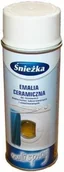 Inne urządzenia budowlane - Emalia ceramiczna biała Śnieżka Spray 400ml - miniaturka - grafika 1