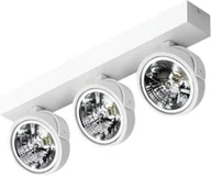Oprawy, klosze i abażury - Azzardo Oprawa sufitowa JERRY 3 12V GM4302-12V White Aluminium - miniaturka - grafika 1