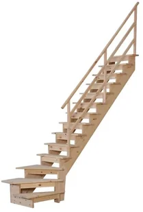 Kornik Schody  MP Max zębinowe zabiegowe prawe sosna - Schody strychowe - miniaturka - grafika 2