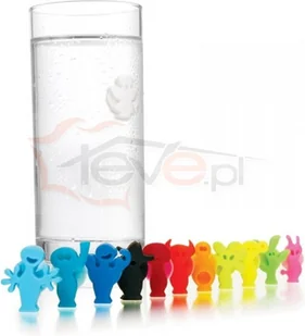 Vacu Vin Znaczniki do drinków dekoratory imprezowe ludki 1886060 - Pozostałe akcesoria barmańskie - miniaturka - grafika 2