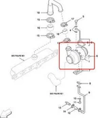 Części i akcesoria do maszyn rolniczych - CNH TURBOSPRĘŻARKA 87840734 - miniaturka - grafika 1