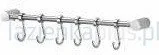 Stella OPTIMAL K.Figiel i S.Migasiewicz Sp.J. Drążek 6- haczyków 18.033 18.033 - Wieszaki łazienkowe - miniaturka - grafika 3