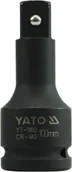 Akcesoria do elektronarzędzi - YATO Przedłużka udarowa 3/4 100 mm YT-1160 - miniaturka - grafika 1