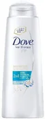 Szampony do włosów - Dove DAILY MOISTURE 2W1 SZAMPON DO WSZYSTKICH RODZAJÓW WŁOSÓW 400ml - miniaturka - grafika 1