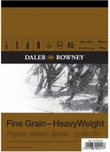 Podobrazia, bloki, papiery - Daler Rowney Blok RYSUNKOWY FINE GRAIN HEAVYWEIGHT A5 30ARK 200G 43 - miniaturka - grafika 1