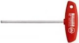 Klucze i nasadki - Wiha Klucz imbus z rękojeścią T 6 x 150 mm 334R (22174) - miniaturka - grafika 1