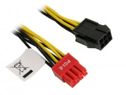 Akasa ADAPTER 6pin PCIe na 8pin PCIe2.0 AK-CB052 - Kable komputerowe i do monitorów - miniaturka - grafika 3