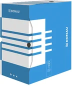 Pudła i kartony archiwizacyjne - Donau Pudło archiwizacyjne , karton, A4/155mm, niebieskie 7663301FSC-10 - miniaturka - grafika 1