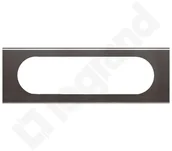 Klawisze i ramki - Legrand 069036 CELIANE RAMKA NIKIEL CZARNY 6/8M - miniaturka - grafika 1