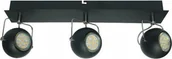 Lampy ścienne - Candellux TONY KINKIET listwa LED 3X3W GU10 Czarny MAT 93-25029 - miniaturka - grafika 1