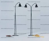 Kolejki i akcesoria - Piko Słupy oświetleniowe dwuramienne / 1 szt. 55753 - miniaturka - grafika 1