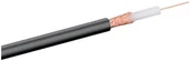 Kable - Wentronic RG 58  100 kabel koncentryczny (50 Ohm) Czarny, pierścień długości 100 m 50093 - miniaturka - grafika 1