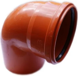 Poliplast Kolano kanalizacji zewnętrznej KZ 200 87° - Odwodnienia, kanały i akcesoria - miniaturka - grafika 2