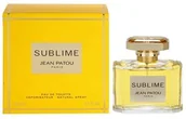 Wody i perfumy damskie - Jean Patou Sublime woda toaletowa 75ml - miniaturka - grafika 1