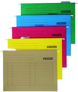 Donau Teczka ZAWIESZANA A4 (5SZT) ZIELONY (0B) 7410905-06 - Teczki i skoroszyty - miniaturka - grafika 3