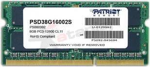 Patriot 8GB PSD38G16002 DDR3 - Pamięci RAM - miniaturka - grafika 18