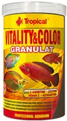 Pokarm dla ryb - Tropical Vitality & Color Granulat pokarm granulowany dla rybek 100ml/55g - miniaturka - grafika 1