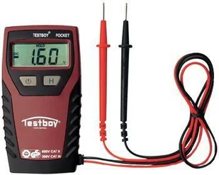 Testboy Multimetr cyfrowy Pocket - Multimetry Testboy Multimetr cyfrowy Pocket - Multimetry - miniaturka - grafika 2