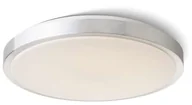 Lampy sufitowe - Redlux plafon LAMPA sufitowa MELISA R11297 OPRAWA metalowa LED 40W okrągła alumi - miniaturka - grafika 1