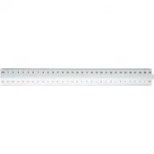 Linijki, ekierki - LENIAR LINIJKA aluminiowa z uchwytem 20cm 2 miarki - J0898 NB-6203 - miniaturka - grafika 1