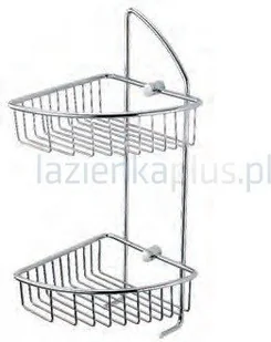 Stella Koszyk narożny podwójny 16.051 - Koszyki łazienkowe Stella Koszyk narożny podwójny 16.051 - Koszyki łazienkowe - miniaturka - grafika 3