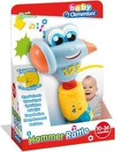 Zabawki interaktywne dla dzieci - Clementoni 14493 GRZECHOTKA MŁOTEK 55348 - miniaturka - grafika 1