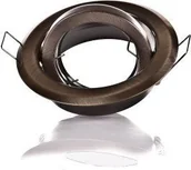 Oprawy, klosze i abażury - Kobi Oprawa Sufitowa halogenowa (oczko) wpustowa okrągła OH15 Patyna - KPOH15PA - miniaturka - grafika 1