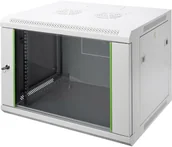 Szafy rack - Digitus Professional Szafa rack 19 Professional DN-19 07-U-EC SxWxG) 600 x 416 x 450 mm 7 U jasnoszary ral 7035) - miniaturka - grafika 1