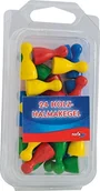 Gry planszowe - Noris Spiele 606154362 - 24 Bunte Holzhalmakegel - miniaturka - grafika 1
