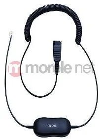 Jabra Smart Cord, QD to RJ9, coiled, with 8-position switch configurator 88001-0 (88001-04) - Kable komputerowe i do monitorów - miniaturka - grafika 5