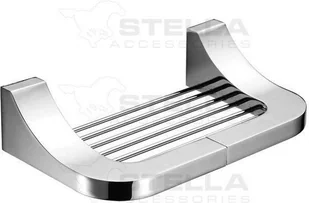 Stella SQUARE Mydelniczka - koszyk, chrom, 04.421 04.421 - Mydelniczki i dozowniki mydła - miniaturka - grafika 2