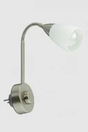 Lampy ścienne - Briloner lampka do czytania Nikiel matowy, 1-punktowy 2491-012P - miniaturka - grafika 1