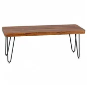 Ławki do przedpokoju - Wohnling Ławka Massiv V S - WL1.507 - miniaturka - grafika 1