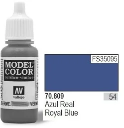 Vallejo Royal Blue MC054 70809 - Akcesoria i części modelarskie - miniaturka - grafika 2