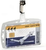 Identyfikatory - Durable Identyfikator Z AKRYLU DO KART 54X85 MM Z KLIPEM - miniaturka - grafika 1