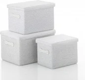 Koszyki łazienkowe - Kela Zestaw koszy łazienkowych - - Noblesse 21672 - miniaturka - grafika 1