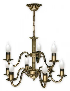 Lemir Prima Żyrandol 9 - punktowy - Patyna O1007/W9 426 / O1007/W9 - Lampy sufitowe - miniaturka - grafika 4