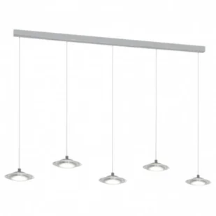 Milagro Lampa wisząca zwis Ellipse 5x5W LED chrom 415 - Lampy sufitowe - miniaturka - grafika 2