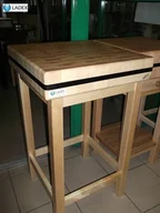 Akcesoria gastronomiczne - Janpol JAN POL Kloc masarski 50x50x10 07 - miniaturka - grafika 1