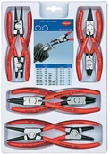 Kombinerki i obcęgi - Knipex Zestaw szczypiec do pierścieni Segera 00 20 04 V01 19-60 mm 12-25 mm 10-25 mm 19-60 mm do pierścienia zewnętrznego i wewnętrznego - miniaturka - grafika 1
