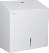 Dozowniki papieru i mydła dla firm - Merida Pojemnik na ręczniki pojedyncze STELLA MAXI, BIAŁY ASB101 - miniaturka - grafika 1