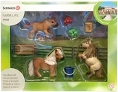 Figurki dla dzieci - Schleich Rodzina kuców szetlandzkich z akcesoriami 41432 - miniaturka - grafika 1