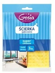 GOSIA Ścierka gąbczasta 3 sztuki - Ręczniki papierowe - miniaturka - grafika 2