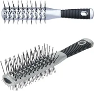 Szczotki i grzebienie do włosów - Efalock Szczotka do włosów typu Vent srebrna - miniaturka - grafika 1