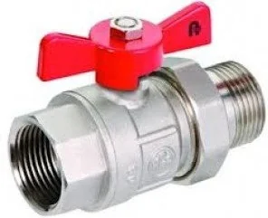 Armatura Armatura Zawór kulowy wodny z śrubunkiem i motylkiem 1/2cala 700-221-15 - Zawory i kraniki - miniaturka - grafika 4