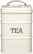 Pojemniki kuchenne - KitcheCraft Pojemnik na herbatę kremowy LNTEACRE - miniaturka - grafika 1